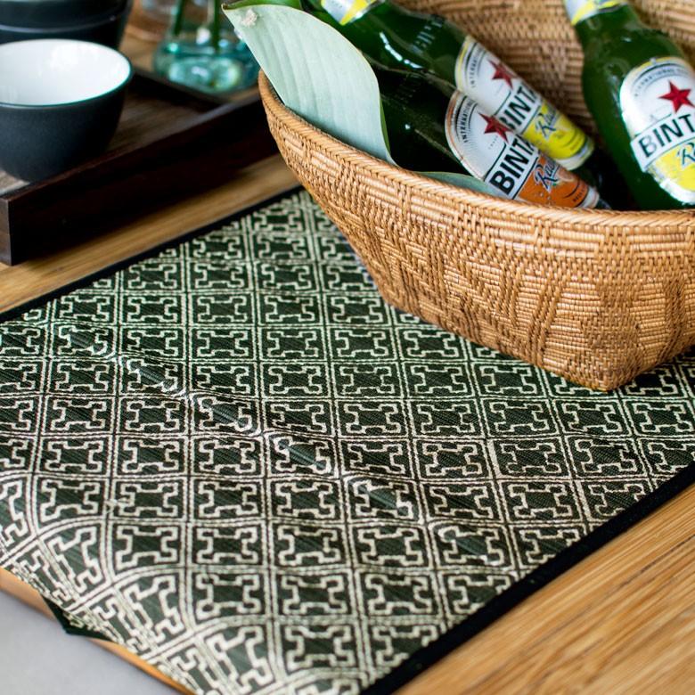 テーブルランナー ウォーターヒヤシンスで編まれたテーブルランナー Cタイプ アジア工房 7544 | ブランド登録なし | 03