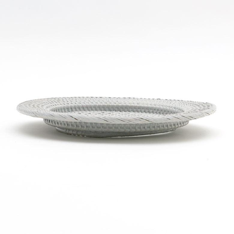 プレートトレイ ランチョンマット 籐 ホワイト ナチュラル 正方形 スクエア 約W32cm  北欧 リゾート テーブルコーディネート キッチン用品 7551 | ブランド登録なし | 13