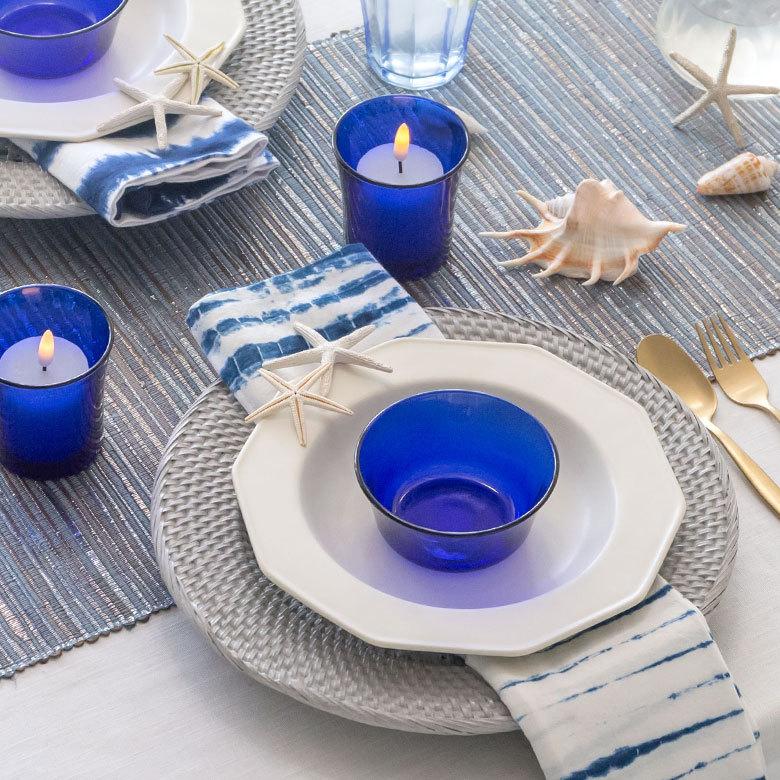 プレートトレイ ランチョンマット ラタン 籐 ホワイト ナチュラル 円 W30cm テーブルコーディネート キッチン用品 北欧 リゾート 7552 | ブランド登録なし | 04