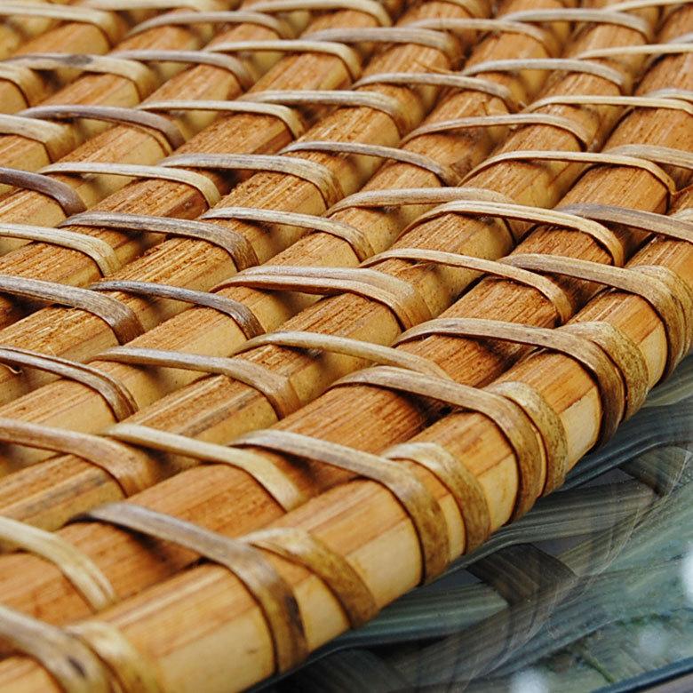 ランチョンマット おしゃれ アジアン 40×40cm プレースマット 円形 オーバル ナチュラル ランチマット アジア工房 キッチン用品  7563 | ブランド登録なし | 02