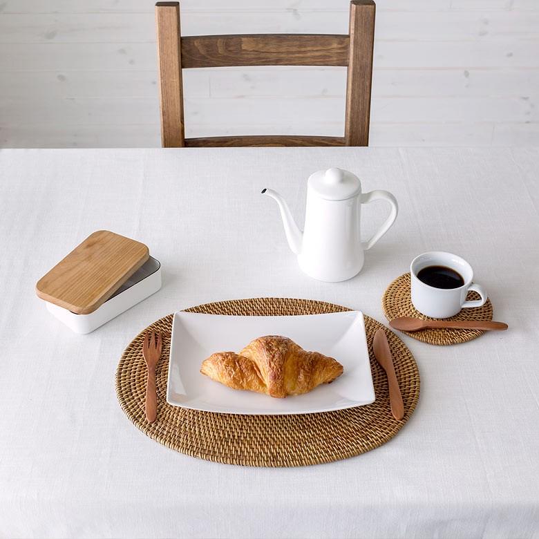 ランチョンマット おしゃれ アジアン 小さい 円形 プレースマット ナチュラル デザートマット アジアン雑貨 アジア工房 キッチン用品 7564 | ELEMENTS（インテリア） | 02