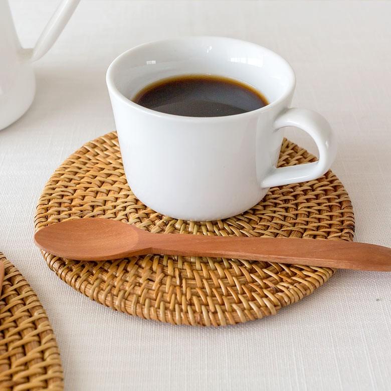 ランチョンマット おしゃれ アジアン 小さい 円形 プレースマット ナチュラル デザートマット アジアン雑貨 アジア工房 キッチン用品 7564 | ELEMENTS（インテリア） | 04