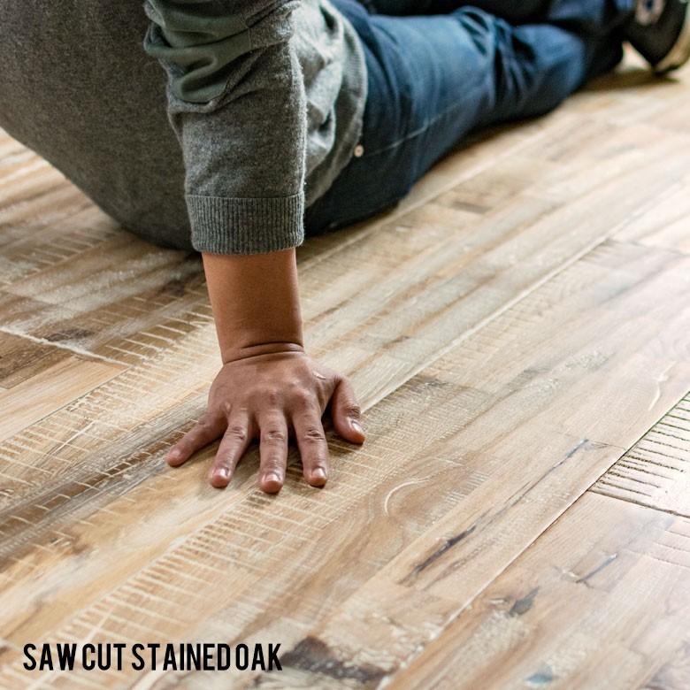 フロアタイル シート フローリング ボード フロア タイル 床材 DIY 天然 木製 敷くだけ 置くだけ ジョイント式 ヴィンテージ調 アンティーク風トイレ 玄関 8202 | ELEMENTS（インテリア） | 02