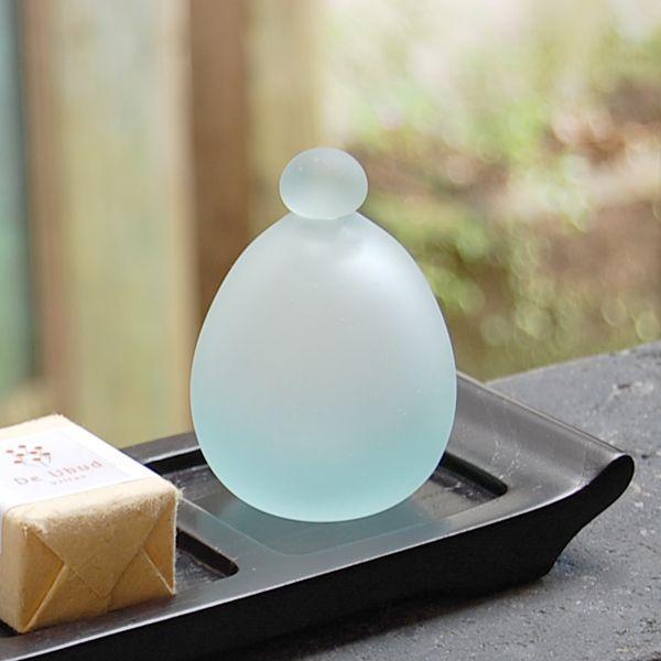 アジアン雑貨 手作りガラスのスパボトル Aタイプ-フロスト アジア工房 8282 | ブランド登録なし | 01