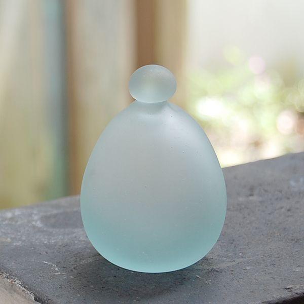 アジアン雑貨 手作りガラスのスパボトル Aタイプ-フロスト アジア工房 8282 | ブランド登録なし | 03