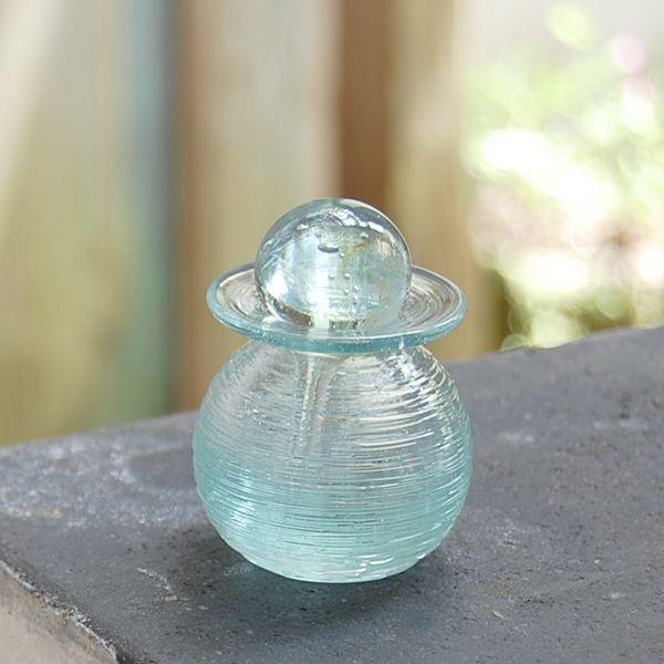 アジアン雑貨 手作りガラスのスパボトル Bタイプ-コイル 8284 | ブランド登録なし