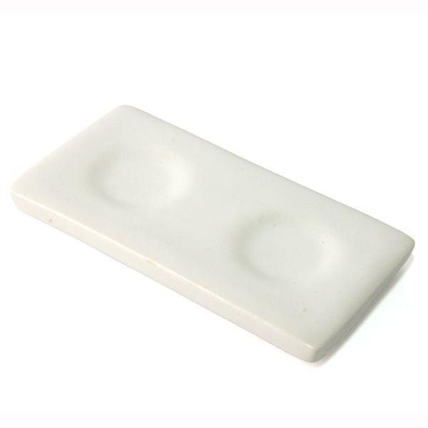 アジアン雑貨 陶器でできた小瓶用プレート2穴 アジア工房 82 | ブランド登録なし | 01