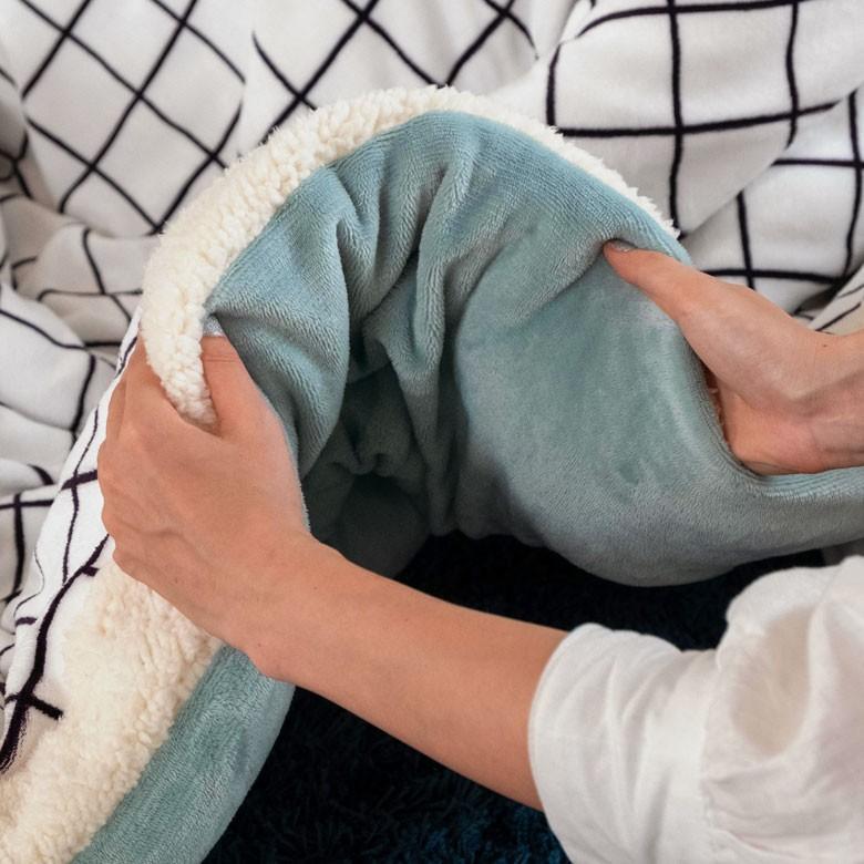 こたつ布団 長方形 190×240cm グリッド柄裏面フランネルフリース こたつ掛け布団 こたつぶとん 格子柄 おしゃれ 洋風 北欧 83054 | ブランド登録なし | 10