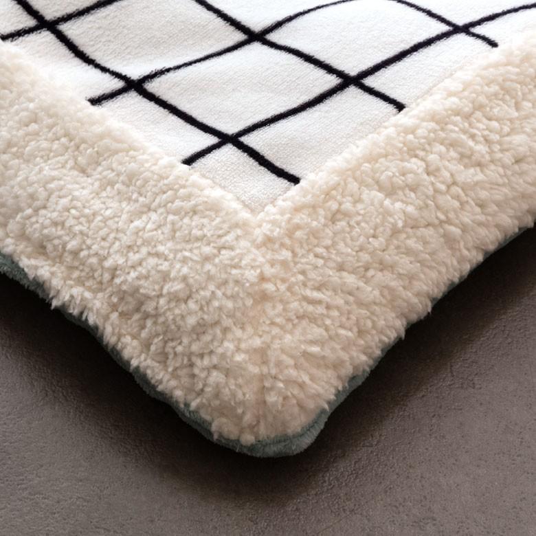 こたつ布団 長方形 190×240cm グリッド柄裏面フランネルフリース こたつ掛け布団 こたつぶとん 格子柄 おしゃれ 洋風 北欧 83054 | ブランド登録なし | 12