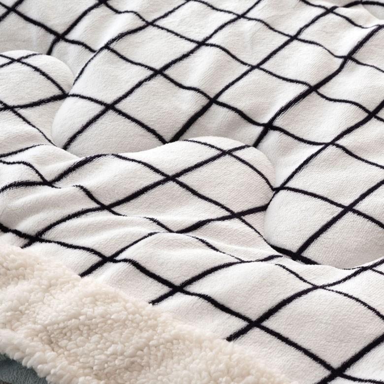 こたつ布団 長方形 190×240cm グリッド柄裏面フランネルフリース こたつ掛け布団 こたつぶとん 格子柄 おしゃれ 洋風 北欧 83054 | ブランド登録なし | 14