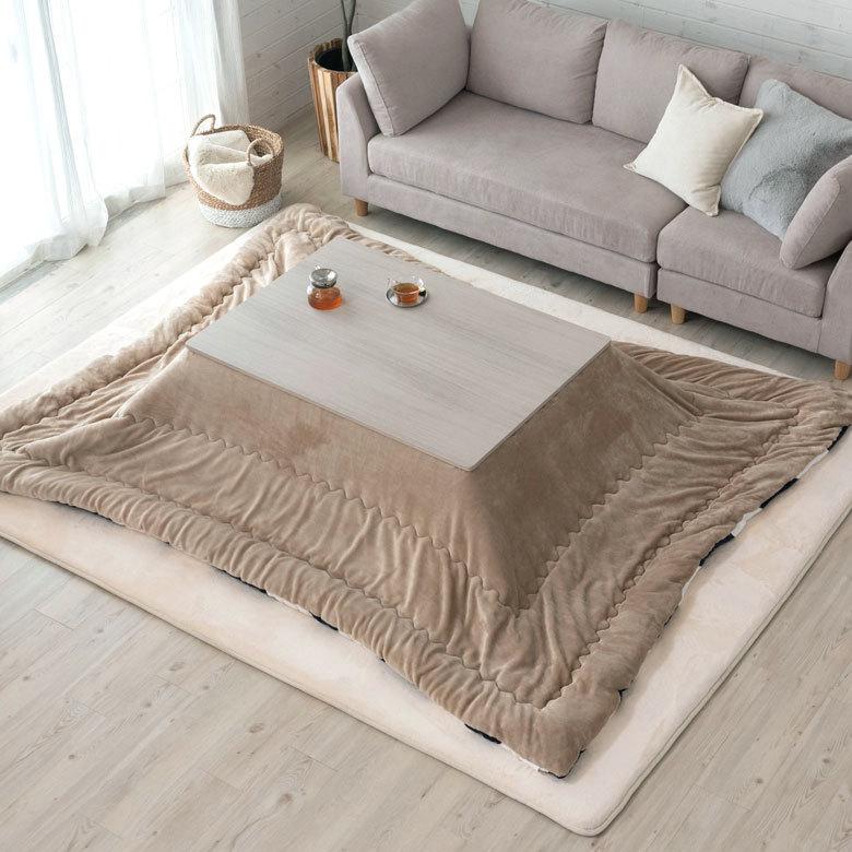 こたつ布団 長方形 約190×240cm シェブロン柄 フランネルフリース こたつ掛け布団 こたつぶとん ジグザグボーダー おしゃれ 洋風 西海岸 北欧 8305 | ブランド登録なし | 13