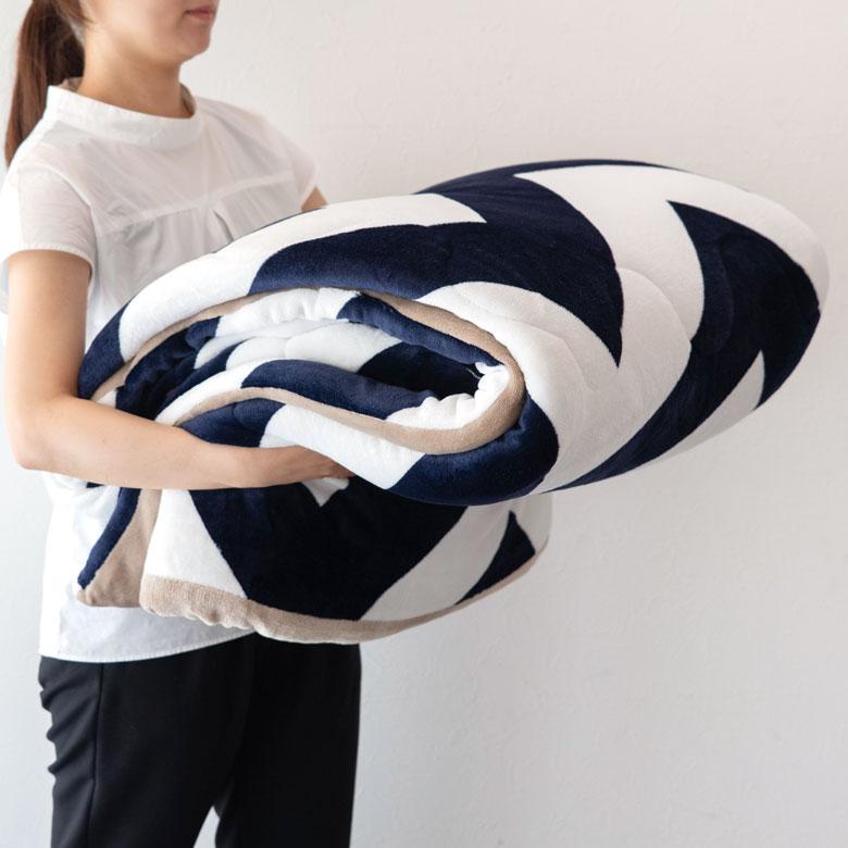 こたつ布団 正方形 約190×190cm シェブロン柄 フランネルフリース こたつ掛け布団 こたつぶとん ジグザグボーダー おしゃれ 洋風 西海岸 北欧 830 | ブランド登録なし | 12