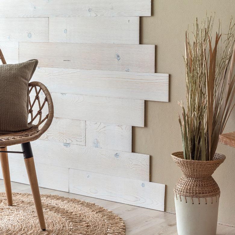 ウッドタイル 壁 板 シール 内装 壁材 ウッドパネル 木材 木製 木 インテリア 模様替え DIY ウォール パネル 壁面 貼る テープ 粘着 両面 北欧 ナチュラル 832 | ELEMENTS（インテリア） | 24