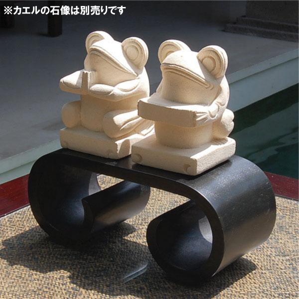 アジアン雑貨 木彫りの飾り台 Lサイズ 8341 | ELEMENTS（インテリア）