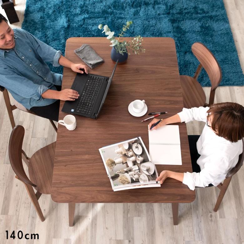 テーブル ダイニングテーブル 伸縮 天然木 机 4人 6人 掛け 食卓