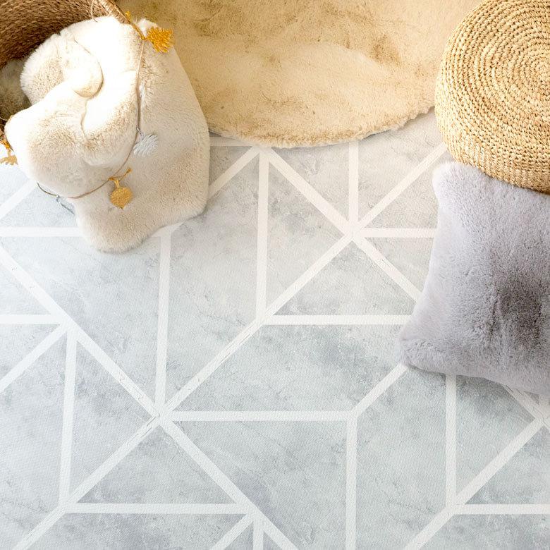 プレイマット ジョイントマット フロアマット 子供 ベビー キッズ マット 赤ちゃん  ベビーマット サイドパーツ付 防音 衝撃吸収 軽量 防音 撥水 水洗い可 | ELEMENTS（インテリア） | 06