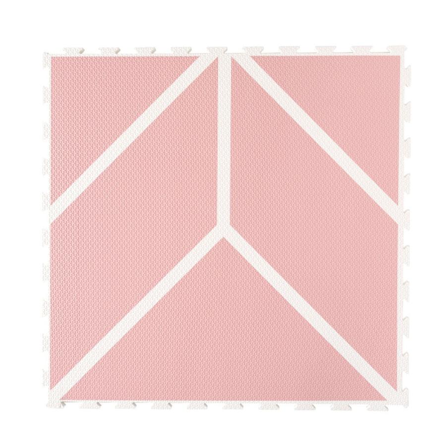 ジョイントマット プレイマット 約W60cm フロアマット ベビー 赤ちゃん モーヴピンク 厚手 大判 正方形 防音 北欧 84083-mp | ELEMENTS（インテリア） | 18