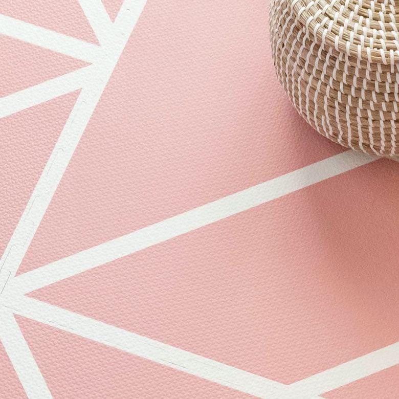 ジョイントマット プレイマット 約W60cm フロアマット ベビー 赤ちゃん モーヴピンク 厚手 大判 正方形 防音 北欧 84083-mp | ELEMENTS（インテリア） | 07