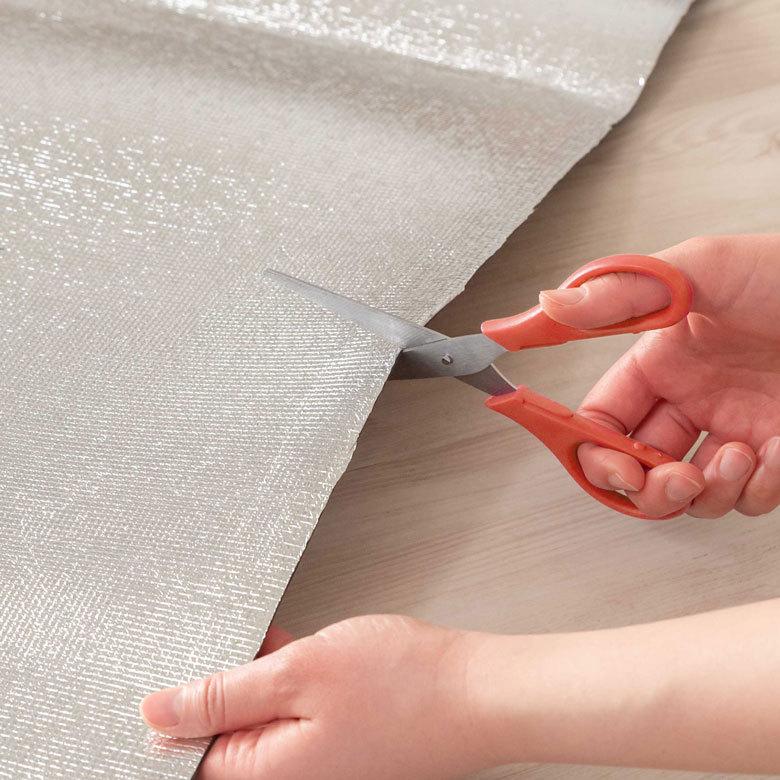 断熱シート 保温シート 保温 省エネ シート 床 マット クッション アルミマット 下敷き 滑り止め加工 熱反射 キズ防止 84085 | ブランド登録なし | 03