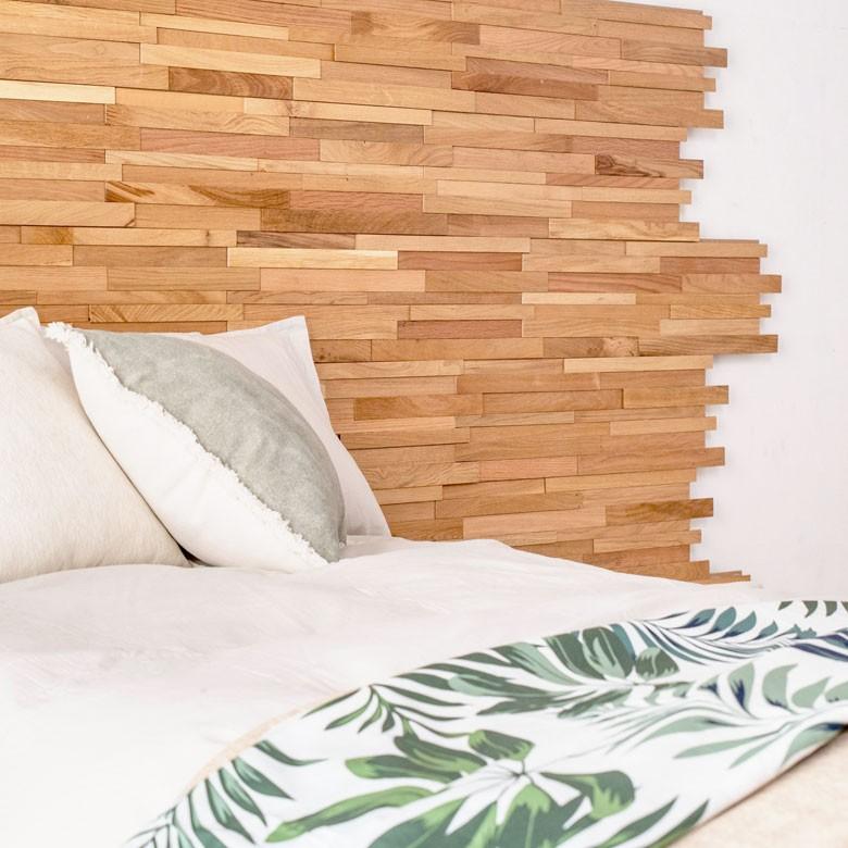 ウォールパネル 天然木 オークウッド ウッドタイル 壁用 ジョイント式 ウッド 木製 ウッドウォールパネル 壁面DIY 内装 木材 パネルタイル 84089 | ELEMENTS（インテリア） | 03