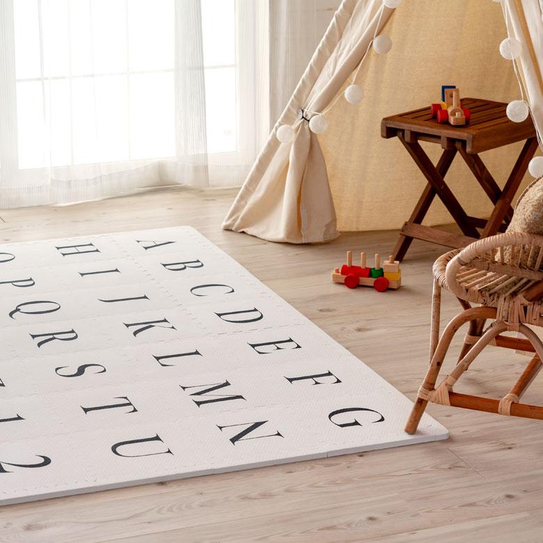 訳あり アウトレット プレイマット ジョイントマット フロアマット 子供 ベビー キッズ マット 赤ちゃん  ベビーマット サイドパーツ付 防音 衝撃吸収 84091 | ELEMENTS（インテリア） | 19