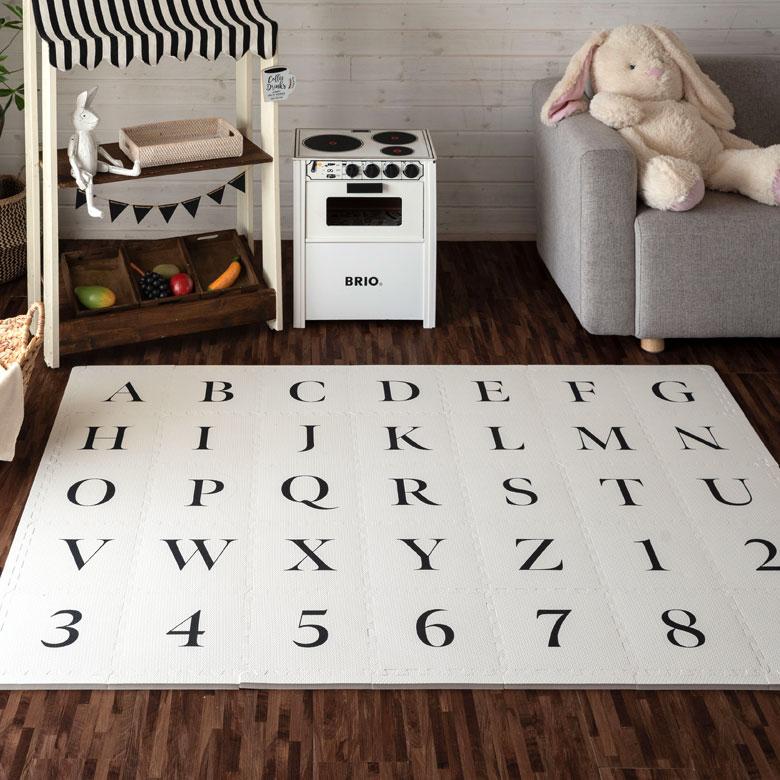 訳あり アウトレット プレイマット ジョイントマット フロアマット 子供 ベビー キッズ マット 赤ちゃん  ベビーマット サイドパーツ付 防音 衝撃吸収 84091 | ELEMENTS（インテリア） | 09