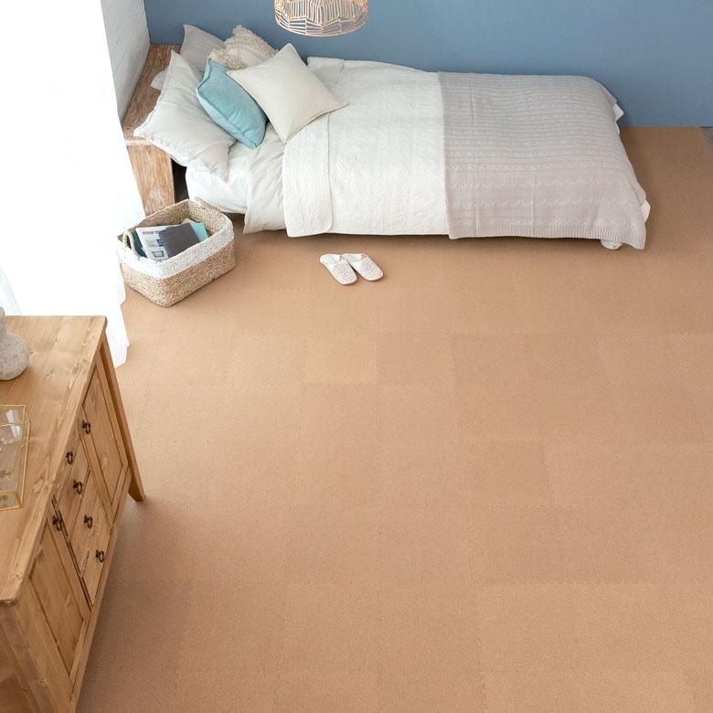 コルクマット ジョイントマット 30cm 108枚 約 6畳 コルクタイル プレイマット 薄型  高品質 クオリアム 84096-108 | ELEMENTS（インテリア） | 14