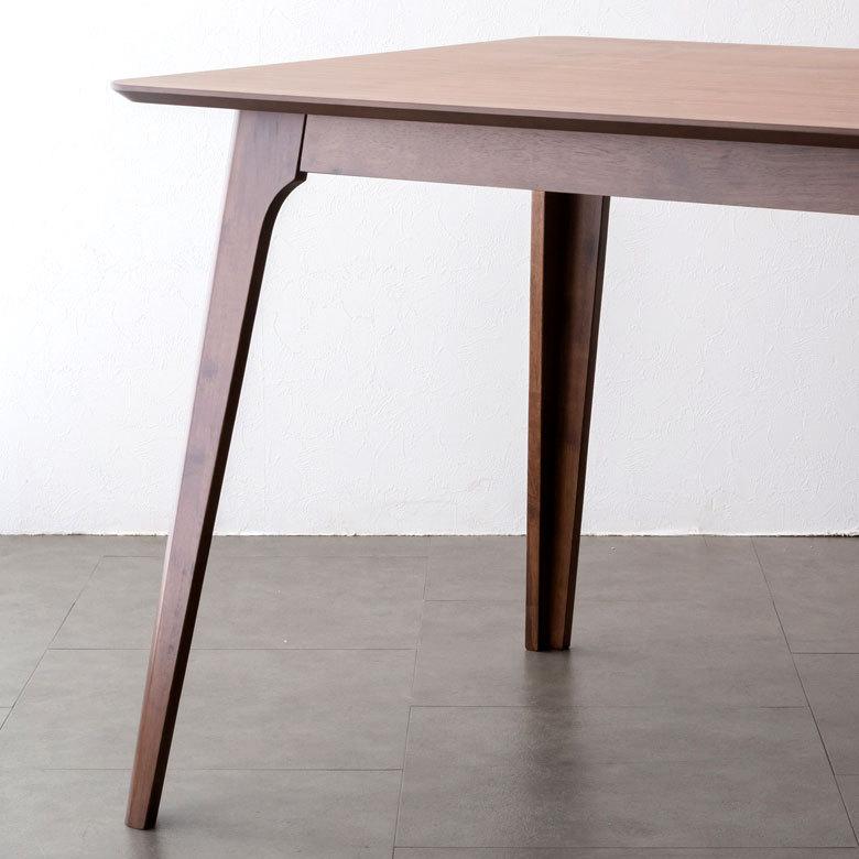 ダイニングテーブル リビングテーブル 4人掛け 135cm幅 W135×D80×H75 木製 オーク ナチュラル 天然木 ウッド 北欧 8409 | ELEMENTS（インテリア） | 16