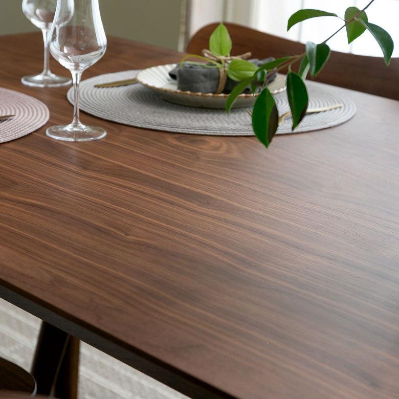 ダイニングテーブル リビングテーブル 4人掛け 135cm幅 W135×D80×H75 木製 オーク ナチュラル 天然木 ウッド 北欧 8409 | ELEMENTS（インテリア） | 18