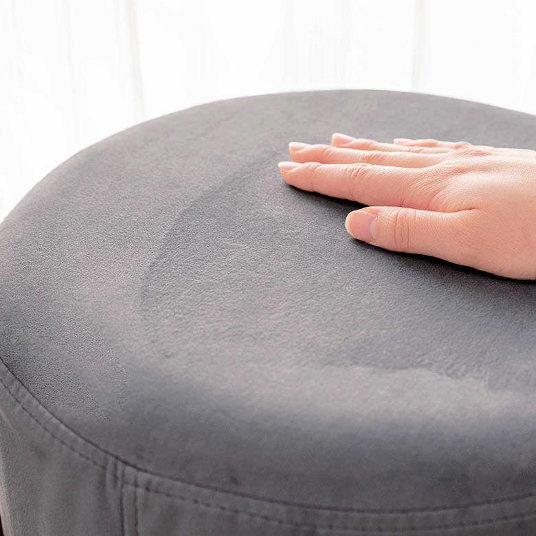 スツール おしゃれ ベルベット 椅子 スタッキング いす ラウンドスツール ドレッサー チェア オットマン 丸椅子 北欧 リゾート 家具 インテリア 西海岸 84103 | ELEMENTS（インテリア） | 14