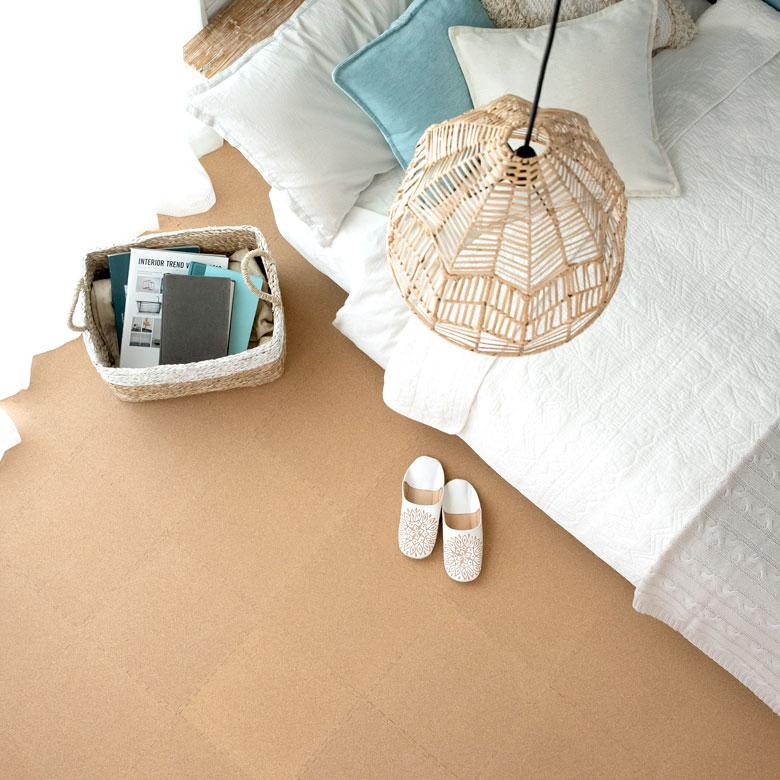 コルクマット ジョイントマット 天然 8mm厚 108枚セット 正方形 保温 遮熱 防音 ラコル小粒 30cmタイプ 84112-108 | ELEMENTS（インテリア） | 15