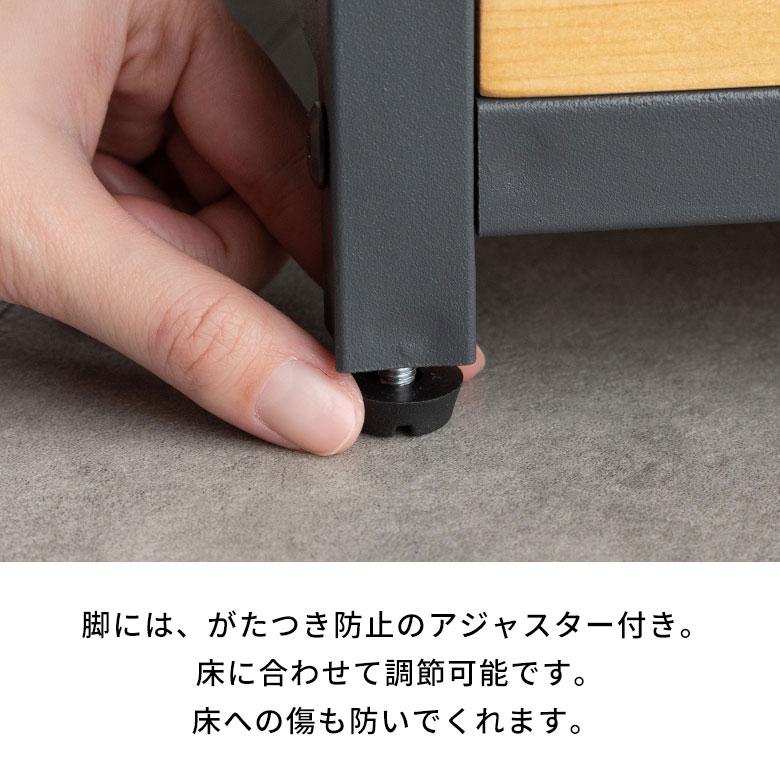 棚 ラック 3段 収納 木製 スチール オープンラック シェルフ 収納棚 おしゃれ 大容量 大型 推し活 オフィス 幅120 奥行33 高さ80 HUS ヒュース 西海岸 84114 | ELEMENTS（インテリア） | 16