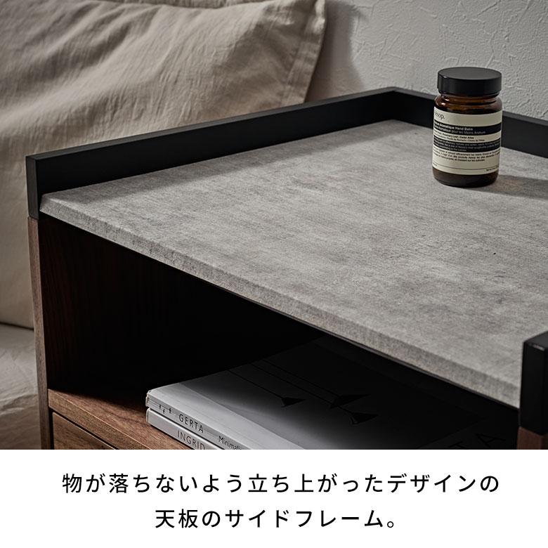 サイド テーブル ナイト ラック 幅50cm ストーン セメント コンクリート 調 モダン ホテル ライク おしゃれ 北欧 リゾート ART STONE furniture 84295 | ELEMENTS（インテリア） | 07