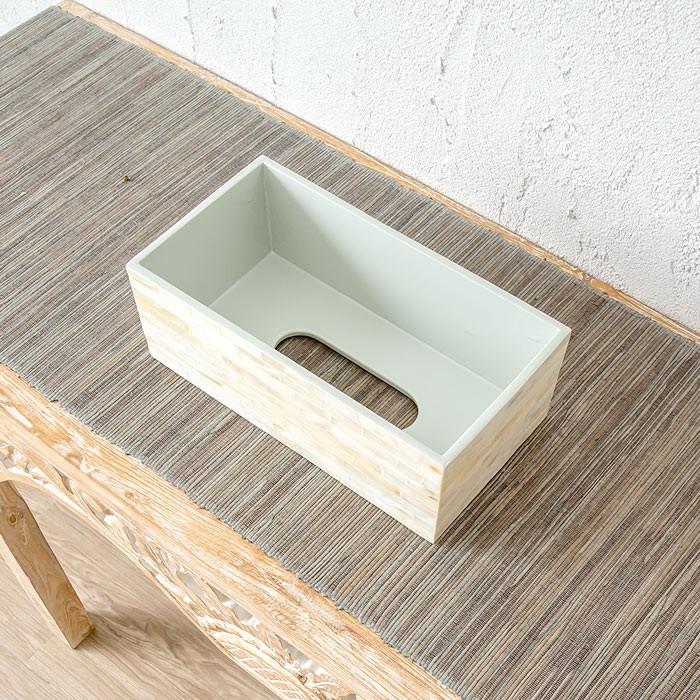 パールシェルの アジアン ティッシュケースカバー キャビティタイプ アジア工房 8430 | ブランド登録なし | 01