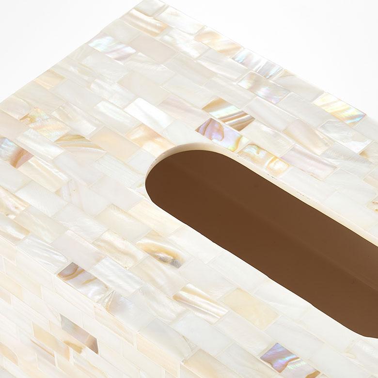 ティッシュケース パールシェルのティッシュケース アジア工房 8431 | ELEMENTS（インテリア） | 17