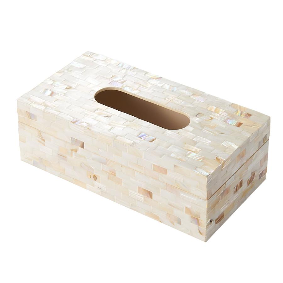 ティッシュケース パールシェルのティッシュケース アジア工房 8431 | ELEMENTS（インテリア） | 20