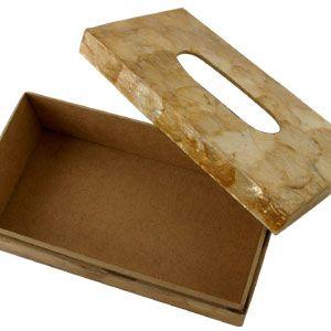 ティッシュケース カピスシェル製ティッシュケース アジア工房 8433 | ブランド登録なし | 02