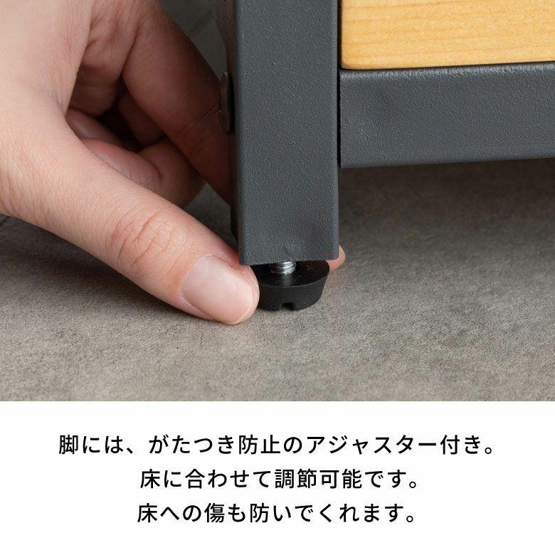 ハンガーラック 頑丈 2段 棚付き コートハンガー 木製 ポールハンガー おしゃれ 天然木 アイアン ハンガー ラック 北欧 リゾート インテリア 西海岸 84399 | ELEMENTS（インテリア） | 16