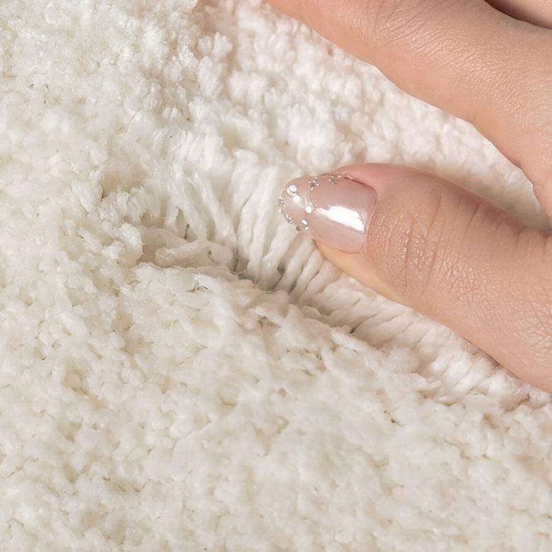 ラグ 洗える 1畳 2畳 3畳  洗濯可 滑り止め 速乾 北欧 おしゃれ 韓国 白 シンプル 長方形 正方形 ベッド リビング ペット 犬 猫 一人暮らし 西海岸 84414 | ELEMENTS（インテリア） | 15