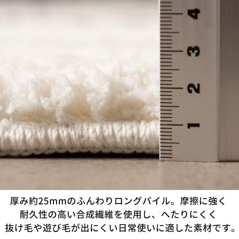 ラグ 洗える 1畳 2畳 3畳  洗濯可 滑り止め 速乾 北欧 おしゃれ 韓国 白 シンプル 長方形 正方形 ベッド リビング ペット 犬 猫 一人暮らし 西海岸 84414 | ELEMENTS（インテリア） | 16