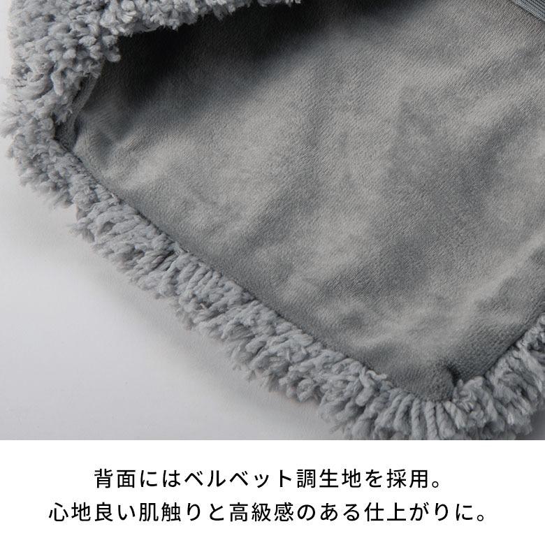 クッションカバー 45×45cm ラインデザイン ライン 曲線 洗濯機 丸洗い タフティング シャギー おしゃれ 北欧 正方形 ホワイト アイボリー グレー ふわふわ[844] | ELEMENTS（インテリア） | 09