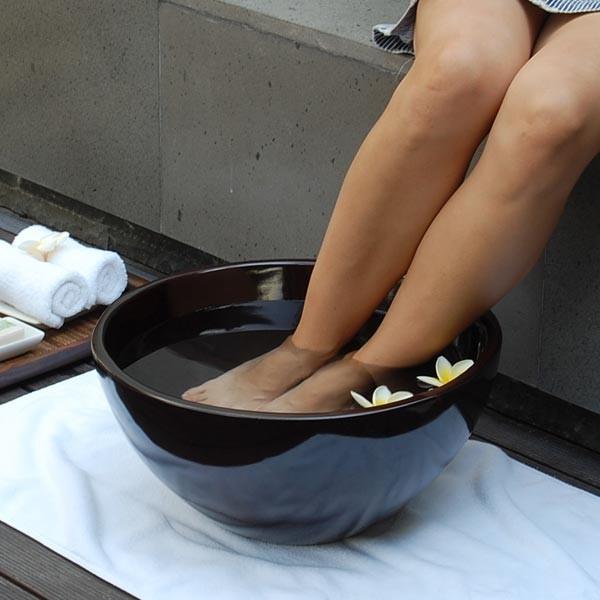 木製 アジアン スパボウル 円形40cmタイプ アジア工房 8573 | ブランド登録なし