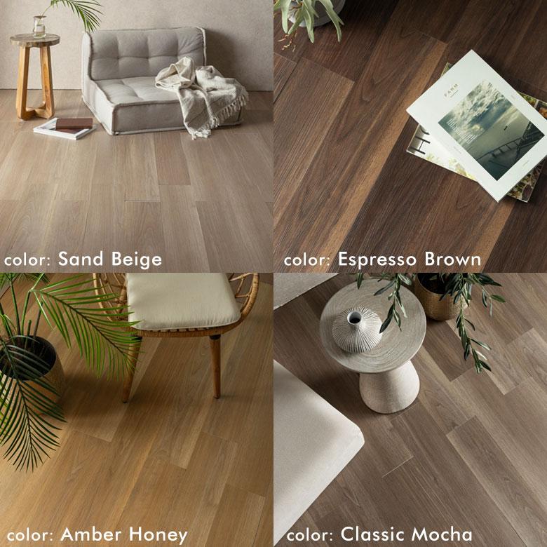 サンプル フロアタイル 木目調 シール式 床材 フローリング材 シート タイル 床 簡単 接着剤不要 おしゃれ 北欧 リゾート インテリア DIY 西海岸 86001-sample | ELEMENTS（インテリア） | 13