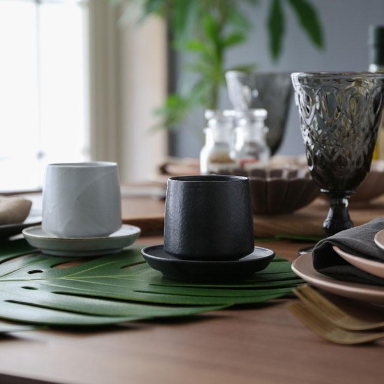 小皿 茶托 ソーサー プレート 直径約11cm 陶器 モダン シンプル おしゃれ 和食器 和 渋い 90007 | ブランド登録なし | 13