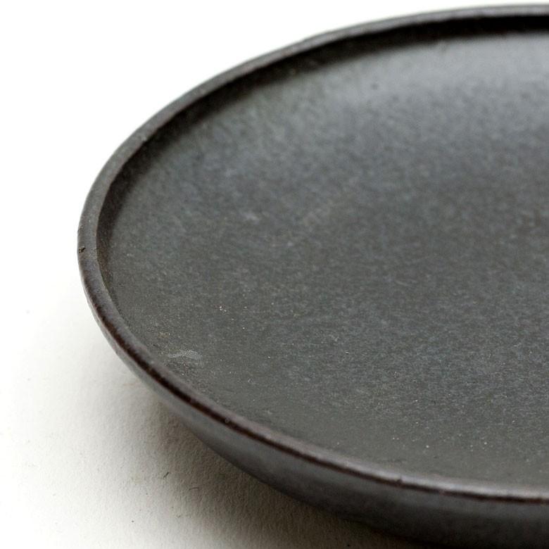 小皿 茶托 ソーサー プレート 直径約11cm 陶器 モダン シンプル おしゃれ 和食器 和 渋い 90007 | ブランド登録なし | 07