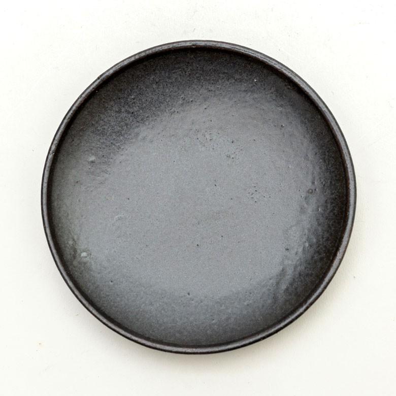 小皿 茶托 ソーサー プレート 直径約11cm 陶器 モダン シンプル おしゃれ 和食器 和 渋い 90007 | ブランド登録なし | 08