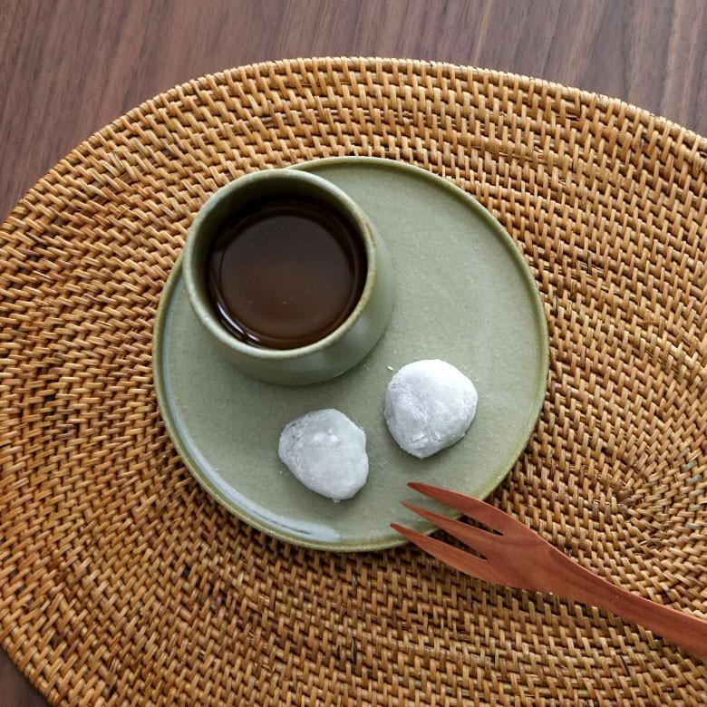 菓子皿 小皿 平皿 プレート 直径約15cm 陶器 モダン シンプル おしゃれ 和食器 和 渋い 90008 | ブランド登録なし | 06