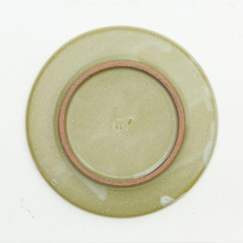 菓子皿 小皿 平皿 プレート 直径約15cm 陶器 モダン シンプル おしゃれ 和食器 和 渋い 90008 | ブランド登録なし | 08