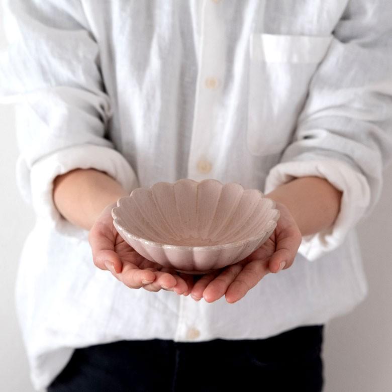 鉢 小鉢 ボウル 直径約13.5cm 陶器 モダン シンプル おしゃれ 和食器 和 渋い 菊花皿 フラワー 90010 | ブランド登録なし | 04