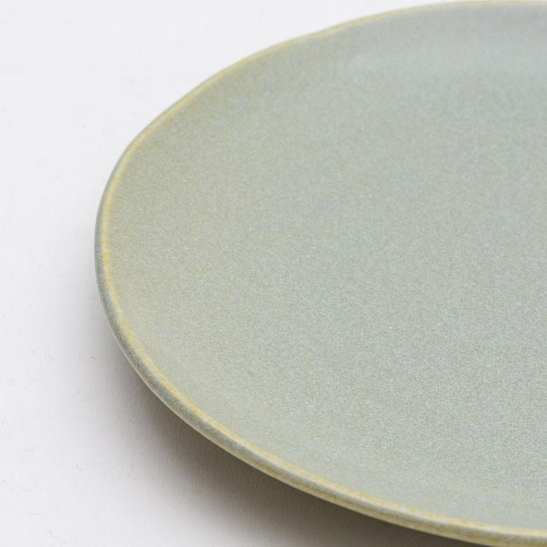 プレート 皿 食器 焼き物 直径約16cm 丸皿 平皿 和食器 陶器 ブルー